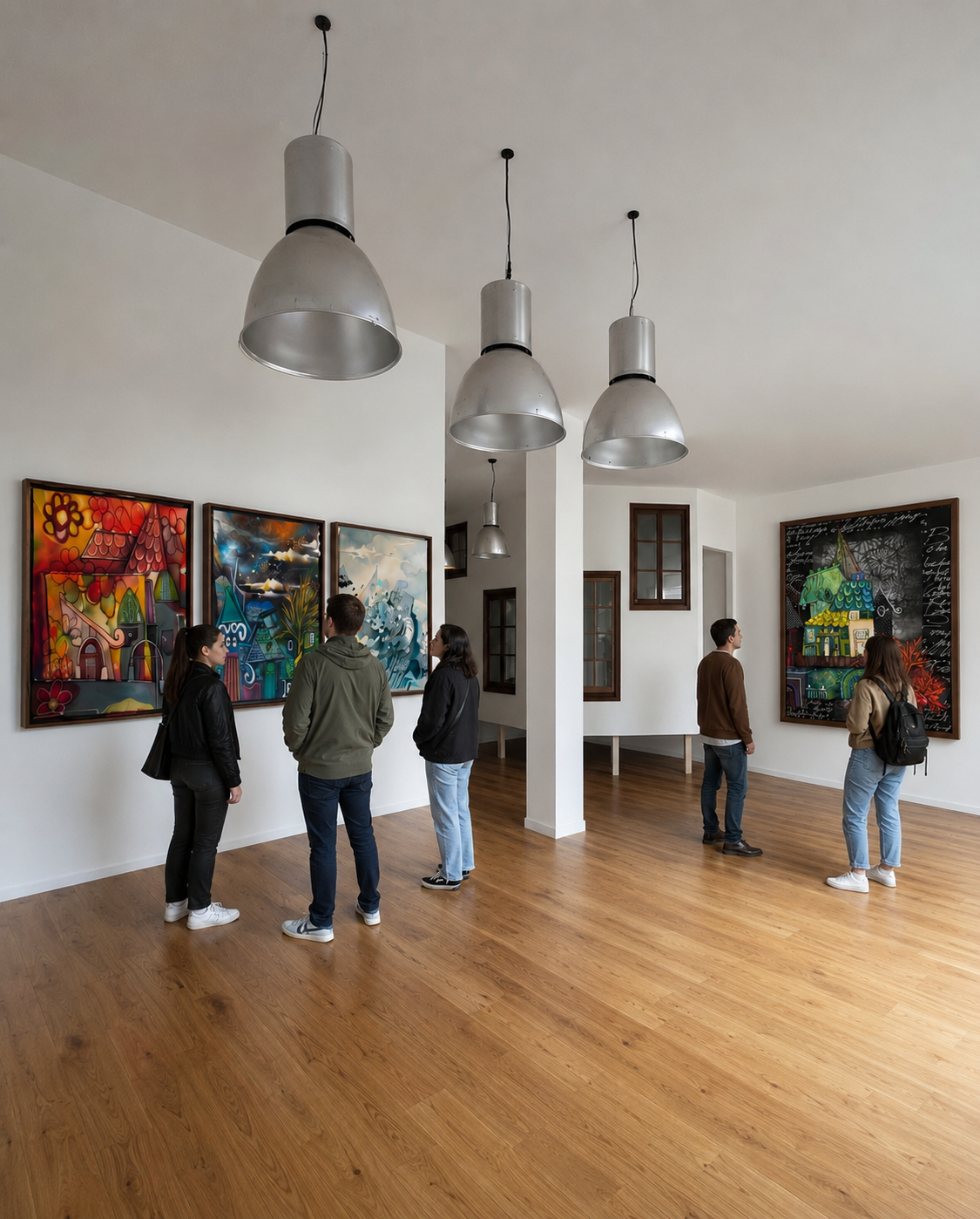 Vernissage — vue de l’exposition
