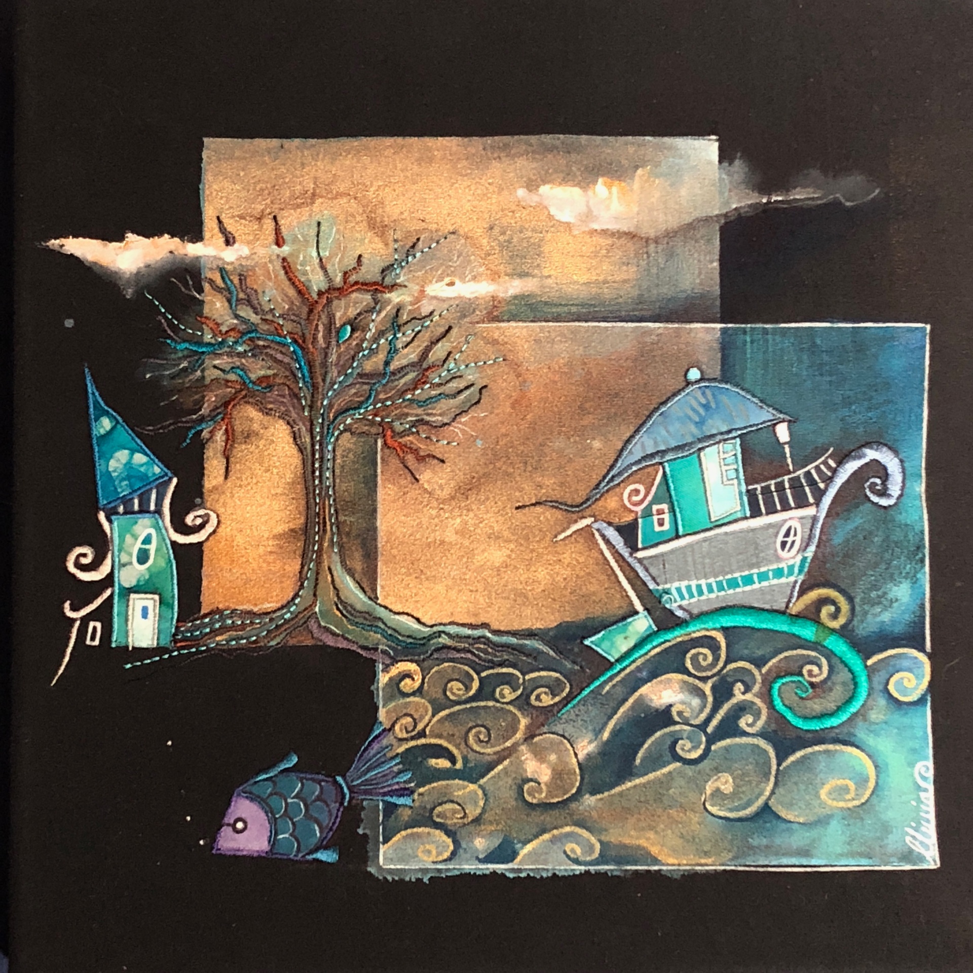 L'arbre et la barque — Olivia Uffer